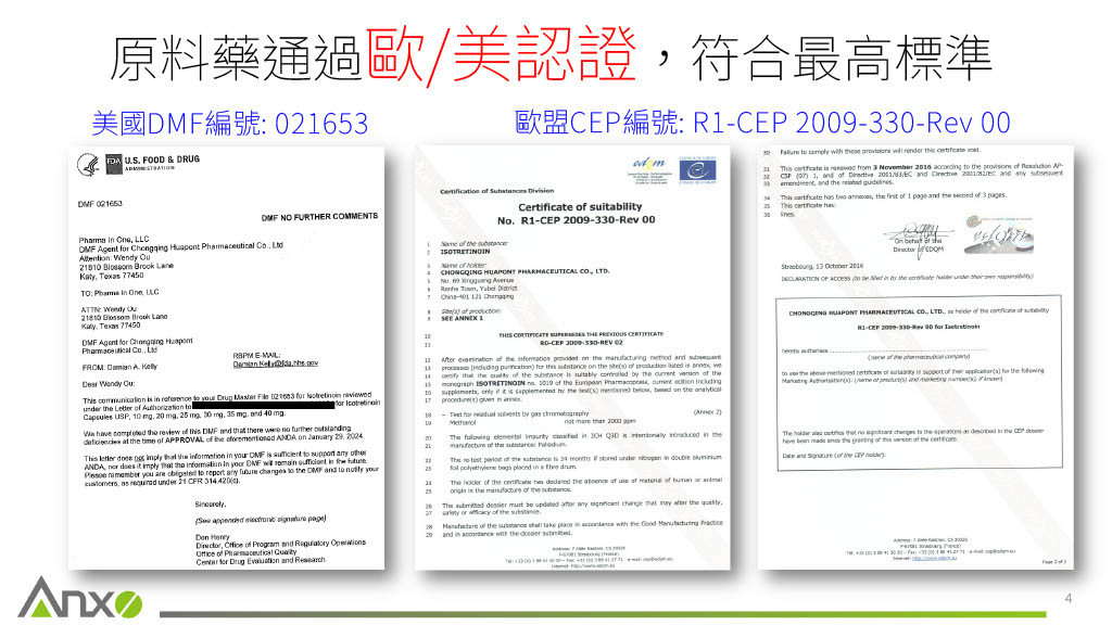 口服A酸-敵痘軟膠囊認證